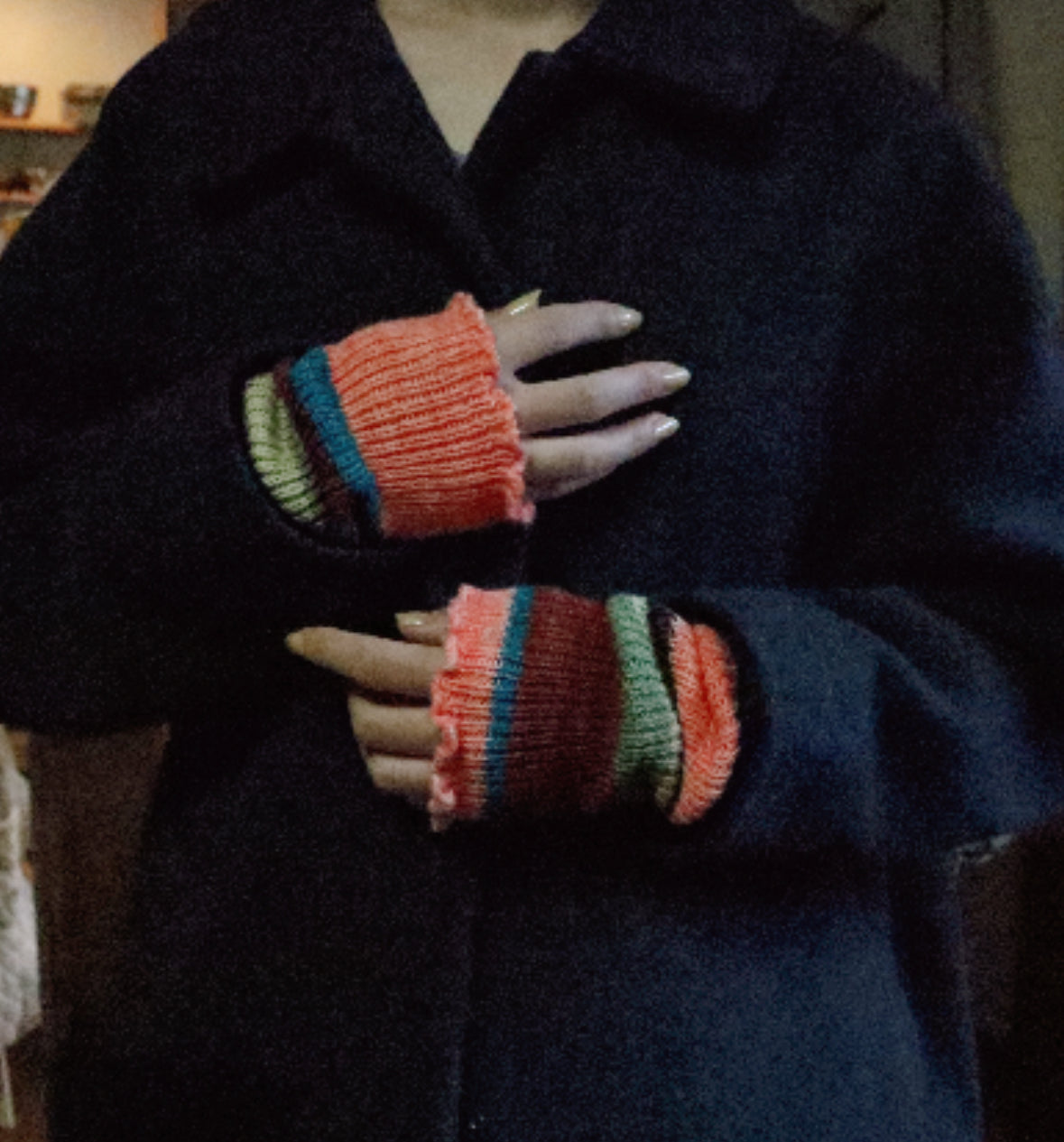 Lazy Friday Mitts _ 日本語パターン