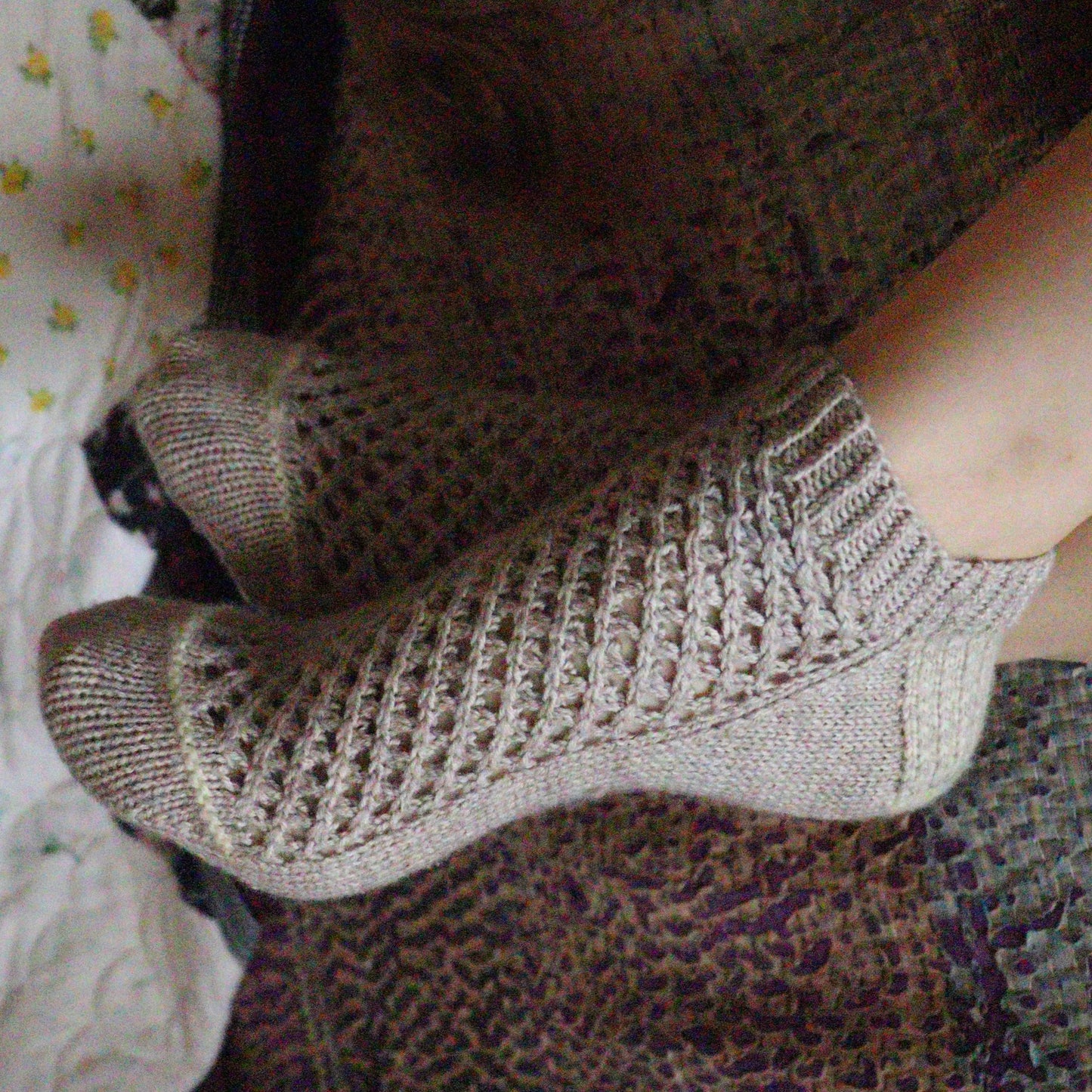 Tide Pool Sock Set _ 日本語パターン