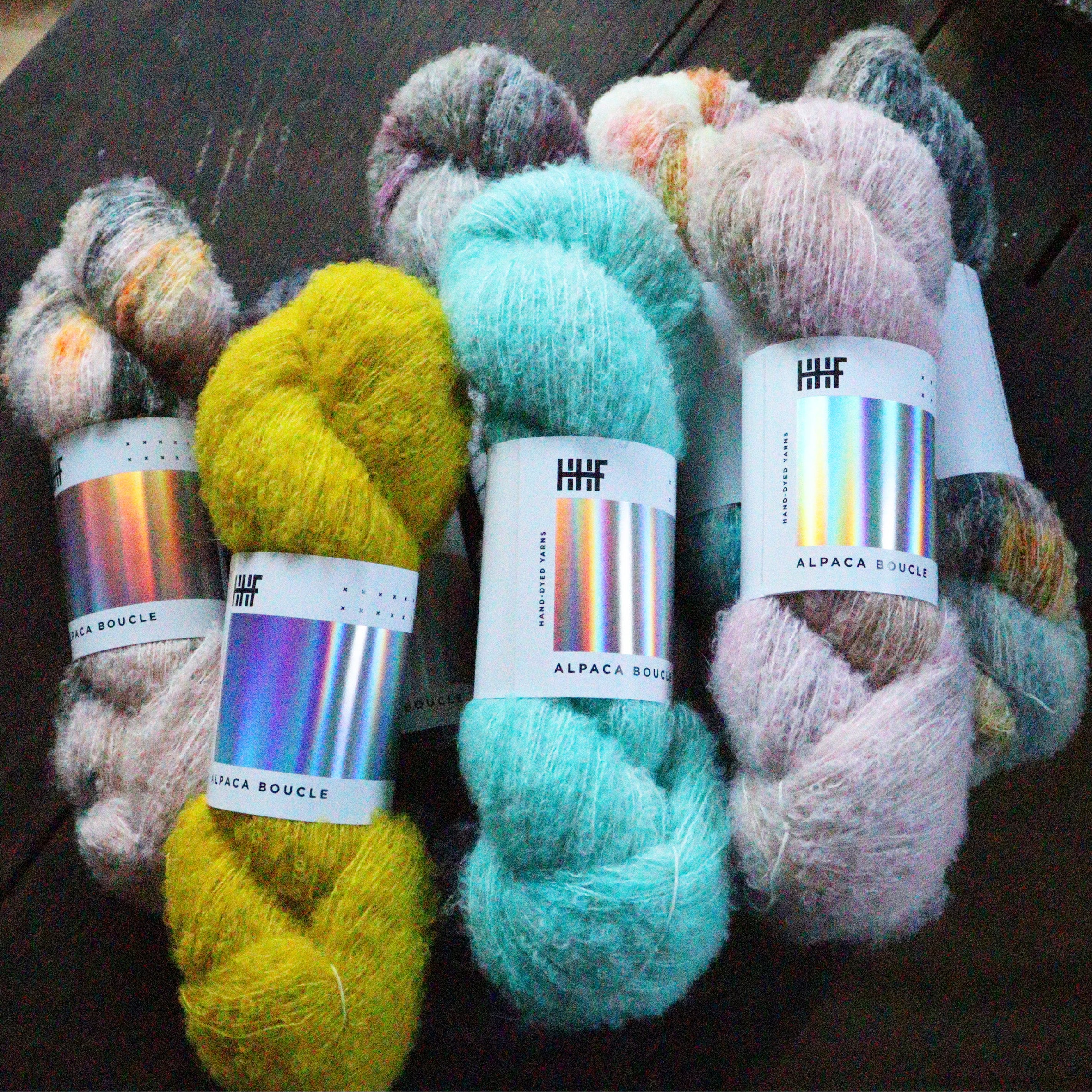 Hedgehog Fibres - Alpaca Boucle – amumu