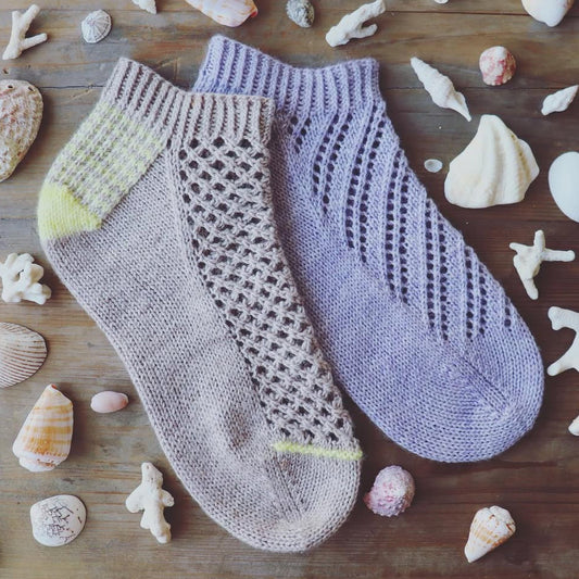 Tide Pool Sock Set _ 日本語パターン