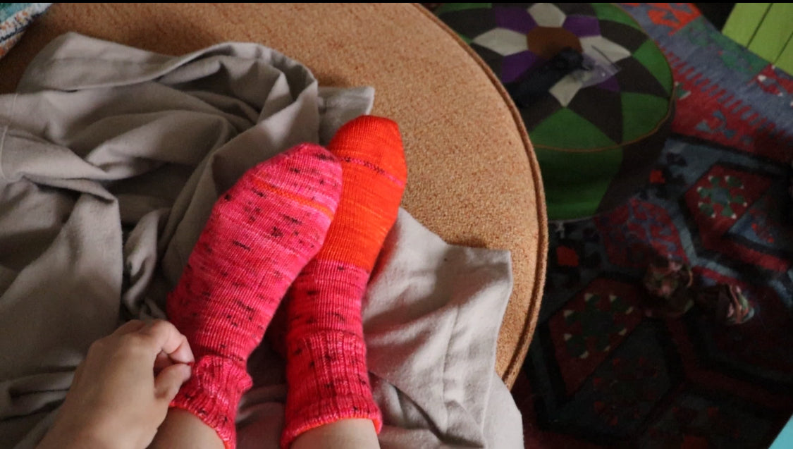 Lazy Weekend Sock Set _ 日本語パターン