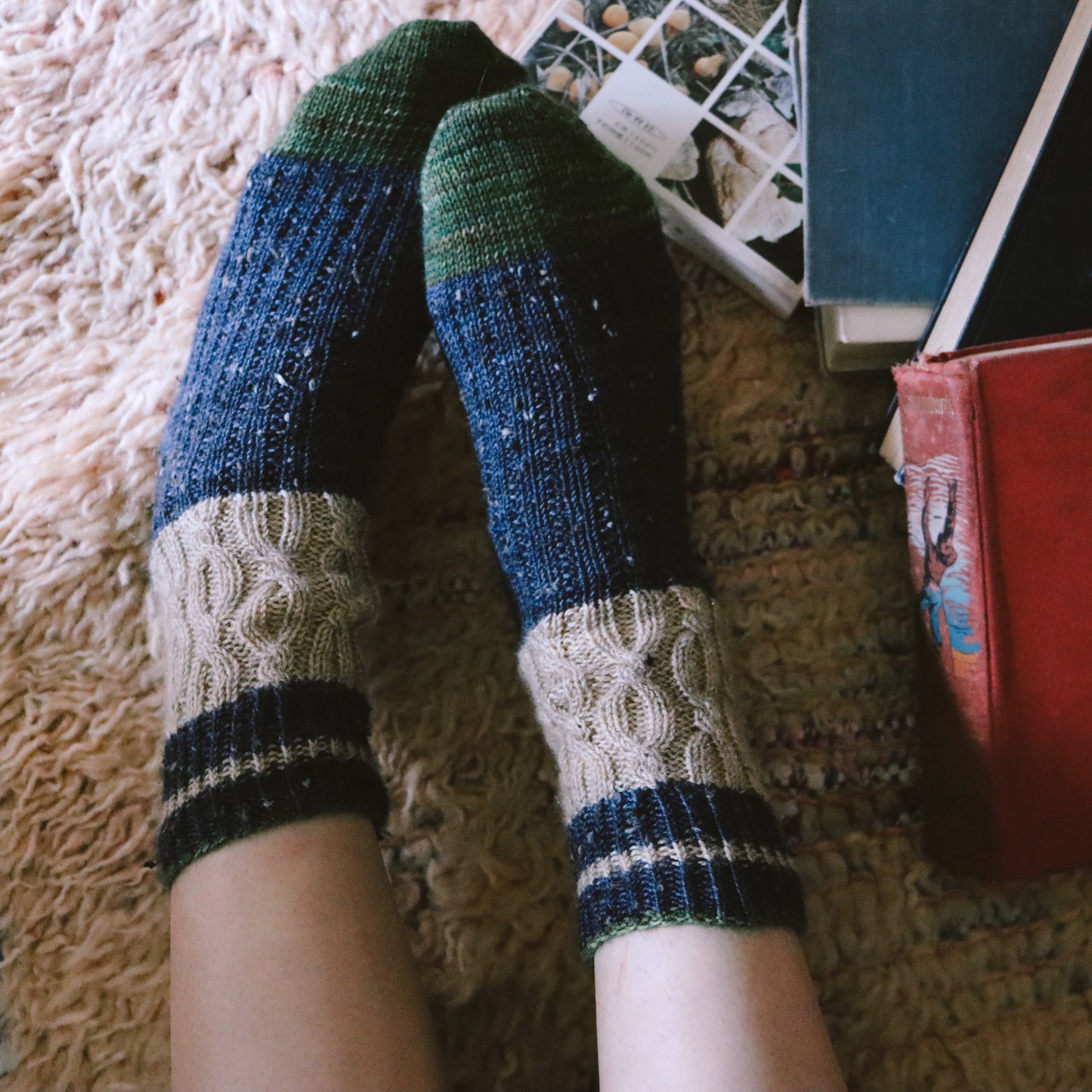 Book Seller's Socks _ 日本語パターン
