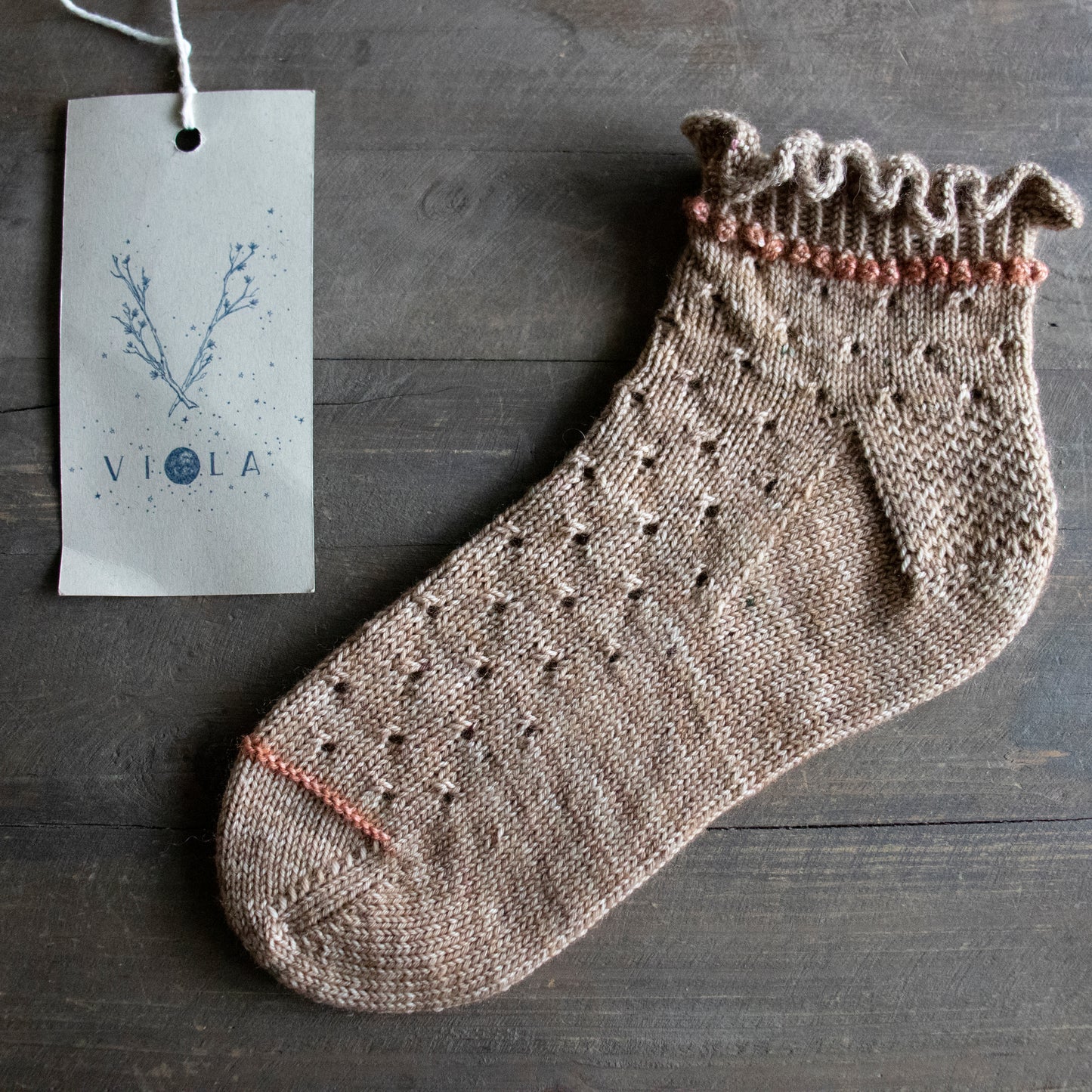 Peppercorn Socks _ 日本語パターン