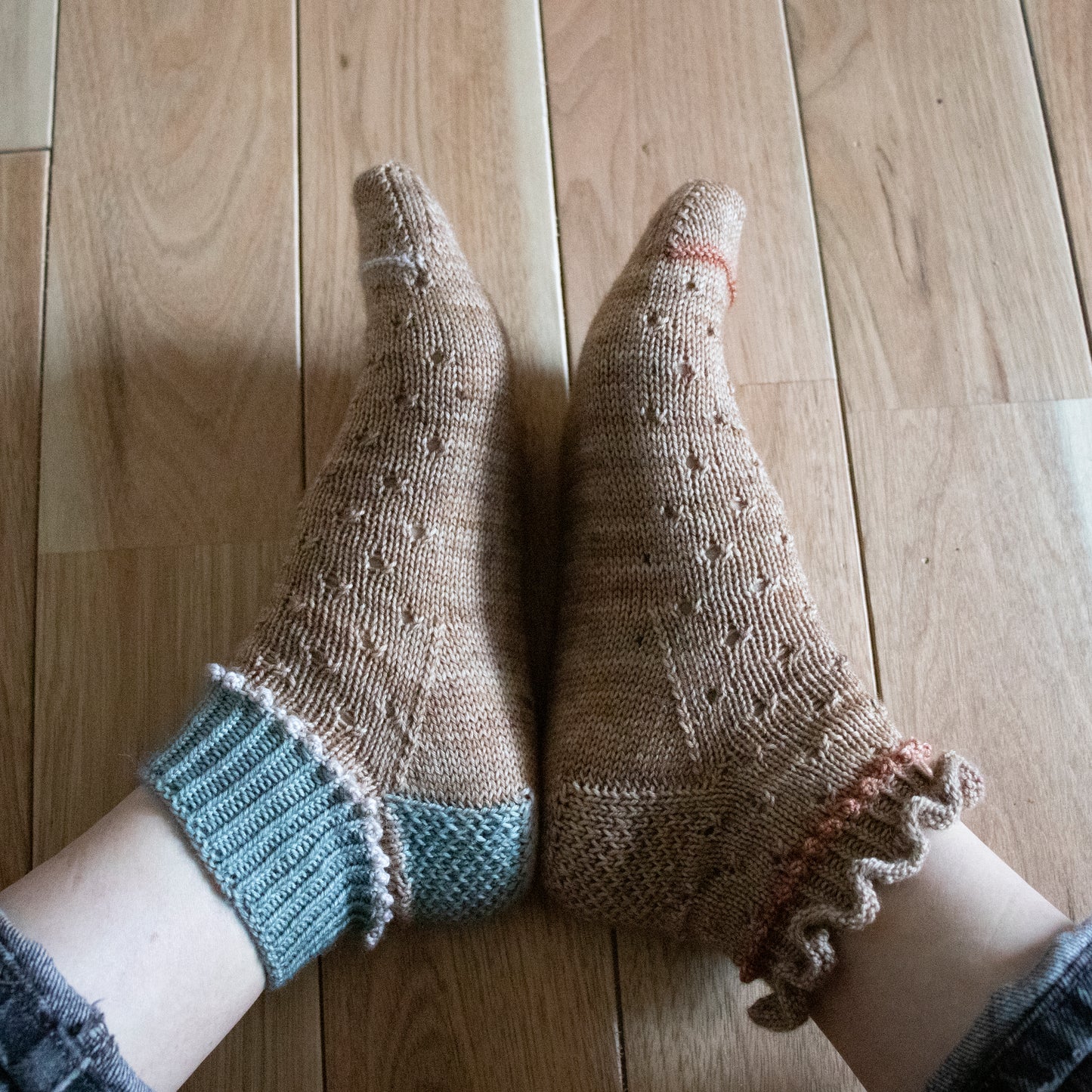 Peppercorn Socks _ 日本語パターン