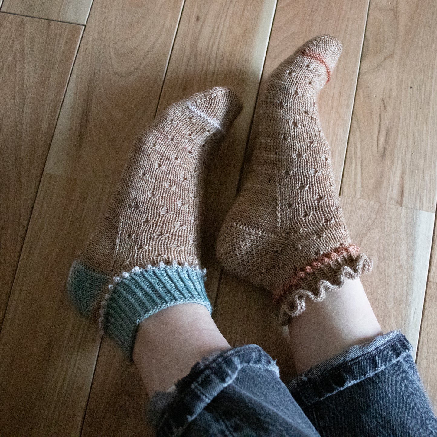 Peppercorn Socks _ 日本語パターン